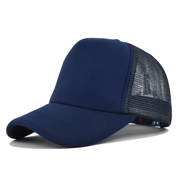 IPYUI Unisex Vintage Cotton Baseball Cap Dad Hats Gift for Men/Women Blank Cute Quick-Dry Baseball Cap Workout Hats for Men Low Profile Mesh Sun Gorra Para Hombre Regular Fit Structured Cap Navy