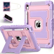 For IPad A16 11th/10th Generation 2025/2022 Kids Friendly IPad Case 10th Generation With Shoulder Strap/Pencil Holder,Heavy Duty Shockproof Cover For I Pad A16 11th/10th Generation 2025/2022