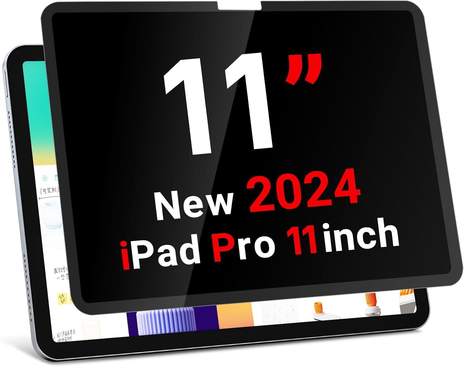 IPad Pro 11 inch Privacy Screen (2024 M4 Chip), Removable