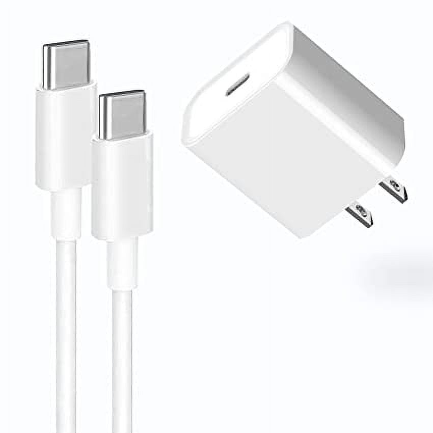 Chargeur Pro charger de iPad; iPad Câble de chargement 20 W; Câble  USB-C certifié Apple de 2Pack 10FT m; Chargeur mural rapide USB-C pour iPad  Pro