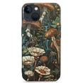 thumbnail image 1 of IPhone 13 Vintage Flower Hippie Aesthetics Cottagecore Mushroom Case is a high-quality PC plastic protective case with ultra-thin shock-absorbing women's cute phone case, 1 of 4