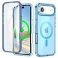 thumbnail image 1 of XNB for IPhone Air Phone Case with Built-in Screen Protector,for iPhone Air Magnetic Case Compatible with MagSafe, Clear Slim Shockproof Anti-Scratch Protective Cover for IPhone Air, 1 of 7