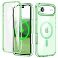 thumbnail image 1 of XNB for IPhone Air Phone Case with Built-in Screen Protector,for iPhone Air Magnetic Case Compatible with MagSafe, Clear Slim Shockproof Anti-Scratch Protective Cover for IPhone Air, 1 of 7