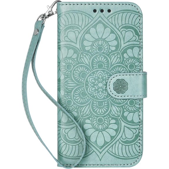 Wallet-style case for the iPhone 15 Plus, [Stand Function] PU leather flip case with credit card slots [Magnetic Closure]