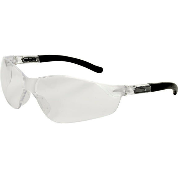 Inhibitor® Safety Glasses, Clear Frame, Clear Lens