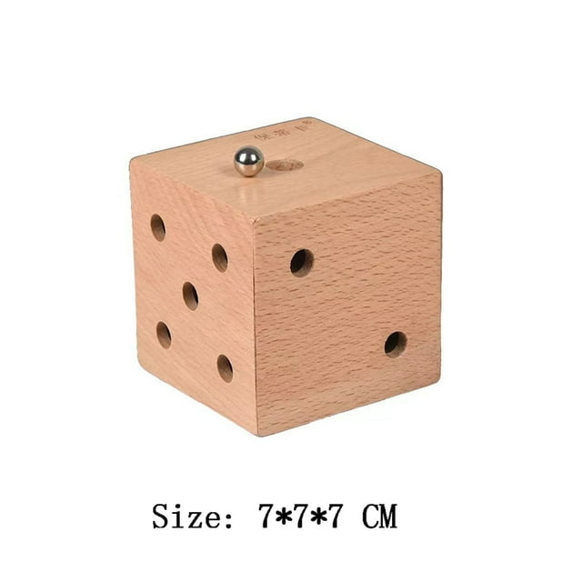 IQ 3D Wooden Puzzle Rompecabezas Montessori High Difficulty Brain