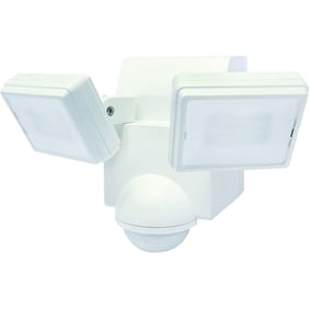 IQ America Battery-Powered LED Motion Security Flood Light, 700 Lumen WH
