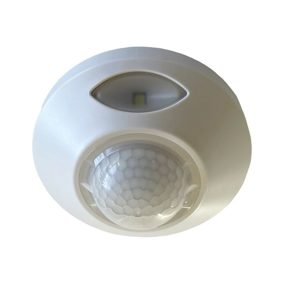 IQ America CL3055 Battery Operated Motion Activated Motion Sensor LED Mini Flush Mount Ceiling Light .5W 20 Lumens 360 Degree Motion Detection White, Stair light, Under Cabinet light , Emergency Light