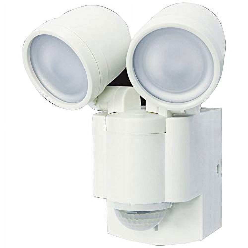 IQ America LB1403WH Motion Security Flood Light, Battery Operated