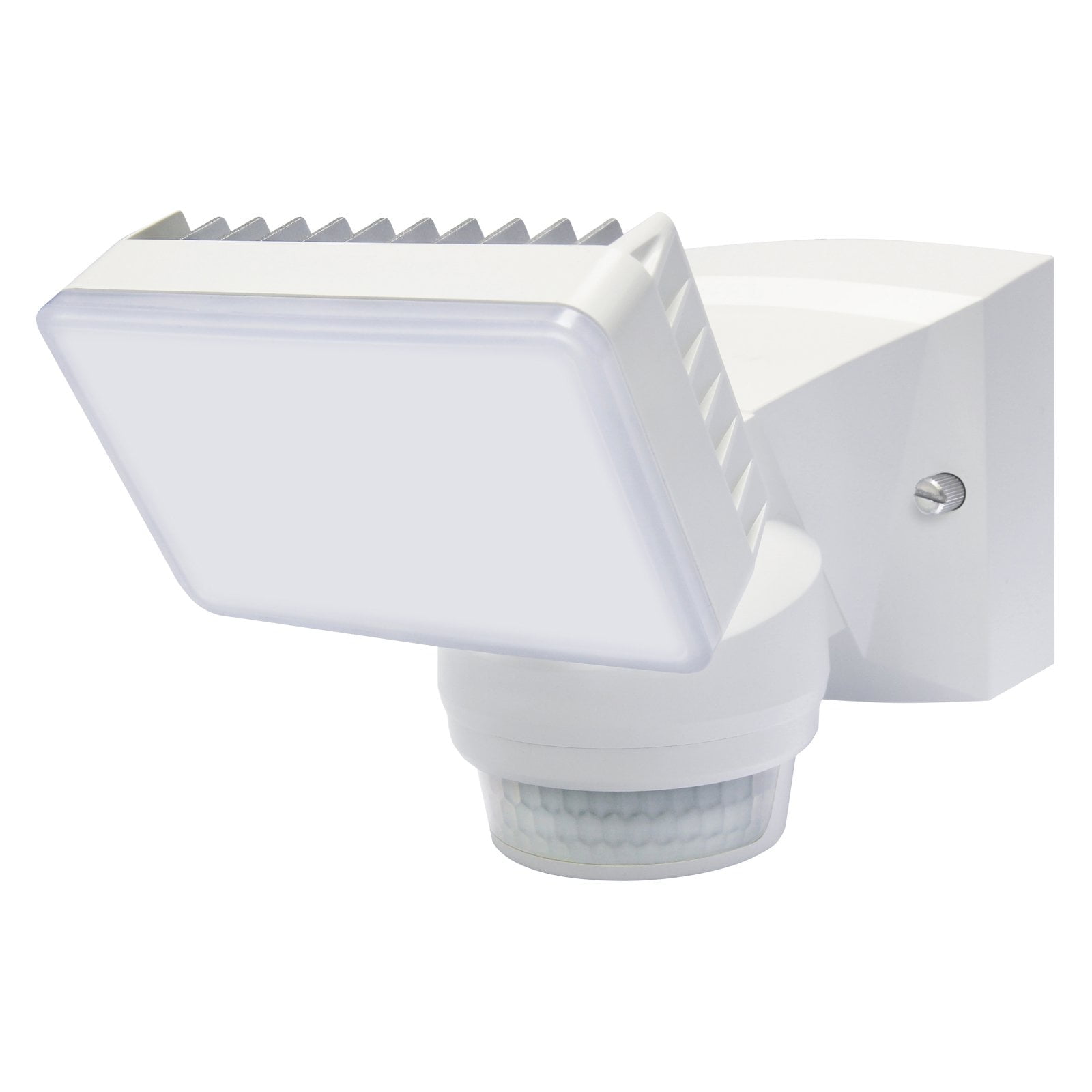 White LED Motion Sensor Security Flood Light
