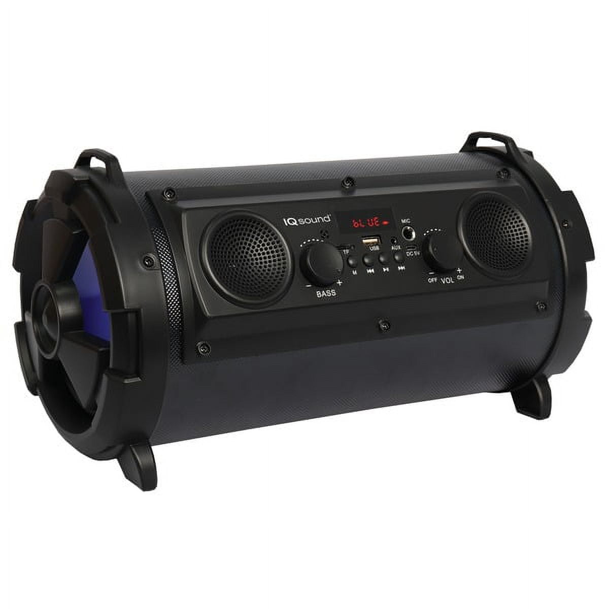 IQ SOUND IQ-1525BT 5"+2" Wireless Bluetooth Speakers Rich Stereo Sound, FM Radio, 16W Output, BT V4.0, USB/SD/AUX/Mic Input, Extra Bass, 10M Range, Rechargeable, Lightweight & Portable