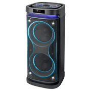 IQ Sound 2x10-Inch Portable Bluetooth DJ Speaker