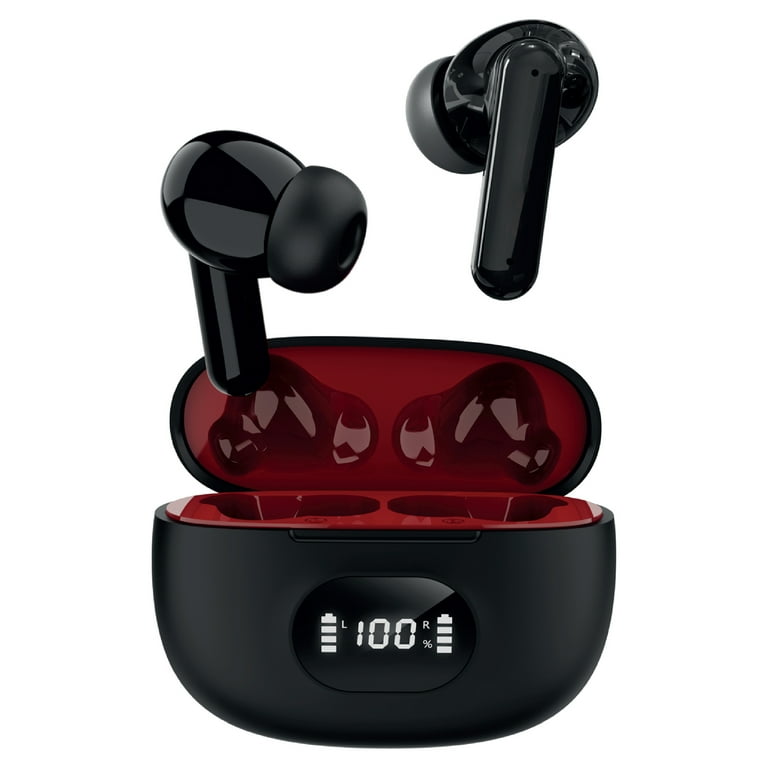 IQ Sound Bluetooth Earphones with Microphones, True Wireless with