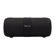 IQ Sound IQ-2323BT Dual 3-Inch 14-Watt Portable True Wireless Stereo Bluetooth Rechargeable Speaker with FM Radio, Microphone, and RGB Lights