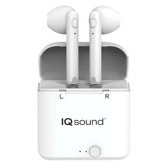 IQ Sound Portable Bluetooth True Wireless Earbuds with Charging Case