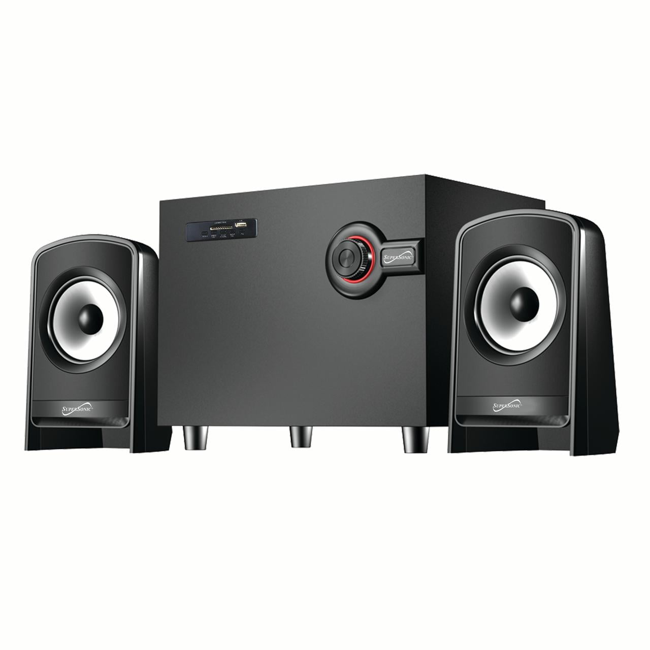 IQ Sound SC-1123BT Bluetooth Multimedia Speaker System - Black