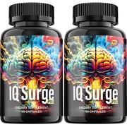 IQ Surge Pro Supplement Capsules   IQ Surge Pro Natural Blend Memory Focus Pills, 2 Pack, 120 Capsules