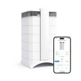 thumbnail image 1 of IQAir HealthPro Plus XE Air Purifier - Smart HyperHEPA Filtration for Large Rooms up to 1125 sq ft - Smoke, Dust, Pet Dander, Swiss Made, WiFi Enabled, 1 of 12
