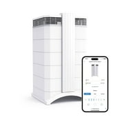 IQAir HealthPro Plus XE Air Purifier - Smart HyperHEPA Filtration for Large Rooms up to 1125 sq ft - Smoke, Dust, Pet Dander, Swiss Made, WiFi Enabled