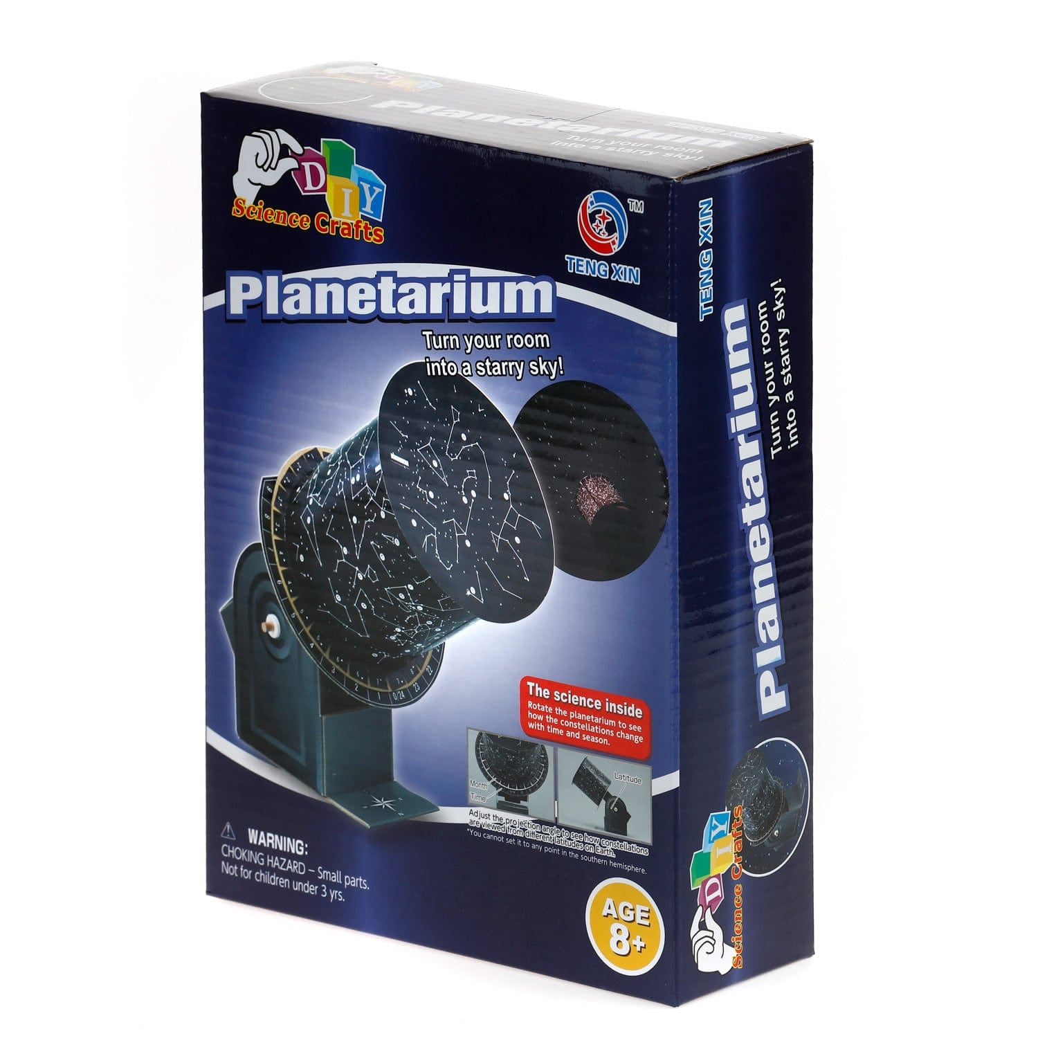 IQCREW by Amscope Build Your Own Planetarium Intro to Astronomy Activity Kit