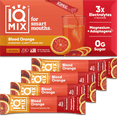 thumbnail image 1 of IQMIX Sugar Free Electrolyte Powder Packets - Keto Electrolytes with Lions Mane, Magnesium L-Threonate, Potassium Citrate - Blood Orange (20-Count), 1 of 8