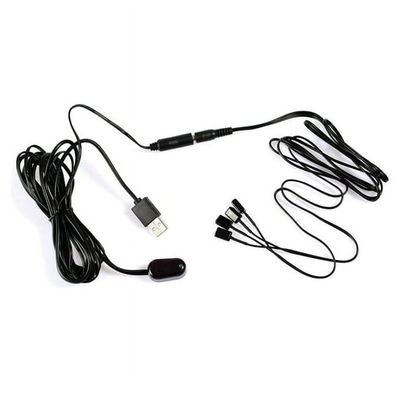 HOT! IR Extender 1Pc Receiver + 4Pc Emitter Emitters Repeater Kit Infrared Remote USB Adatper