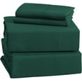 thumbnail image 1 of IR Imperial Rooms Bed Sheet Sets Deep Pocket Soft Microfiber, 1800 Series Queen Forest Green 4 Pcs, 1 of 7