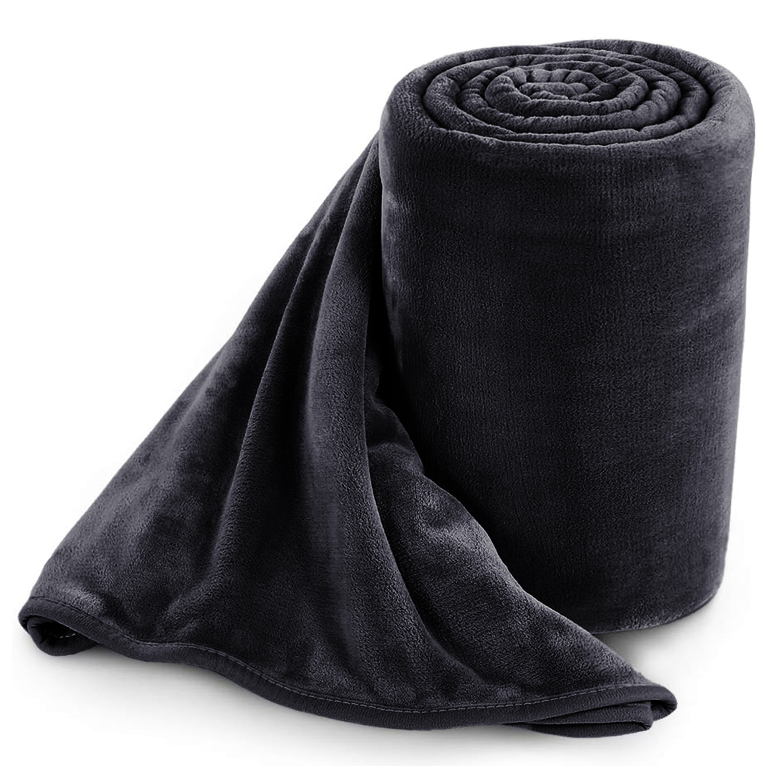 Cloudz Fleece Travel Blanket Black