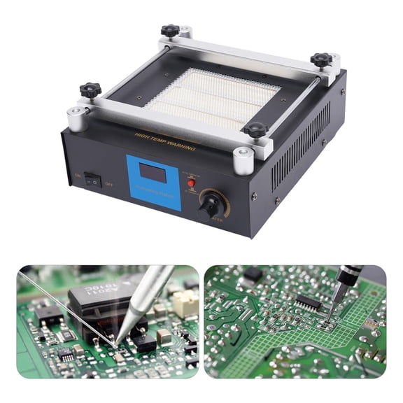 IR Infrared Preheater BGA Rework SMD PCB Hot Plate Preheating Station 450W