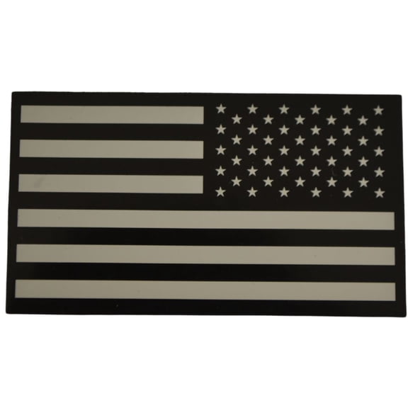 IR.Tools US Flag Reverse Field Patches, Tan/Black, 3.5X2in, NSN 8455014758887