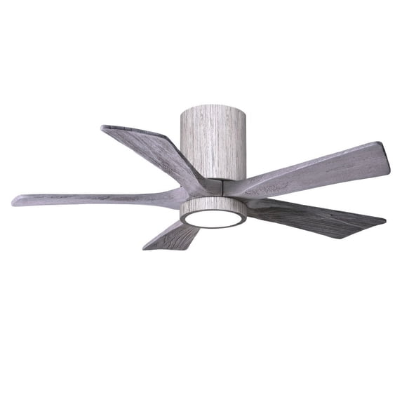 Matthews Fans - Irene-5HLK Five Blade Flush Mount Ceiling Fan with Integrated