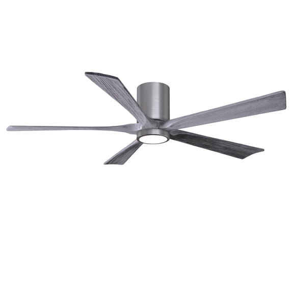 Matthews Fans - Irene-5HLK Five Blade Flush Mount Ceiling Fan with Integrated