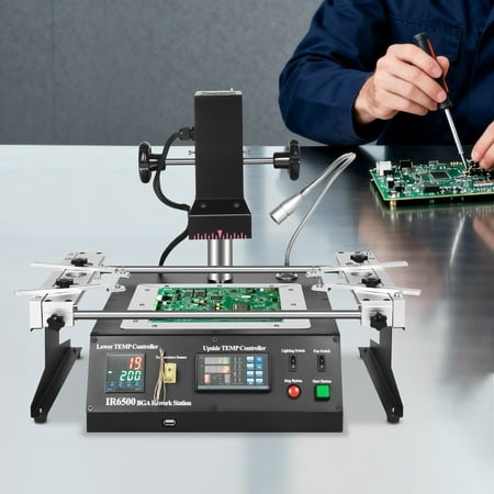 IR6500 1250W ACHI BGA IR Infrared Rework Soldering Station Reflow Reball Machine