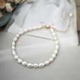 thumbnail image 1 of Iramat 18K Gold Plated Freshwater Pearl Bracelet – Dainty Wedding Jewelry for Women, Minimalist Charm Accessory for Special Occasions, 1 of 4