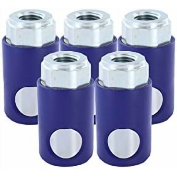 IRC061201 (5 Pack) Regular Female Threaded Coupler 1/4 in. Tapered Female Thread$$Tools & Hardware Other