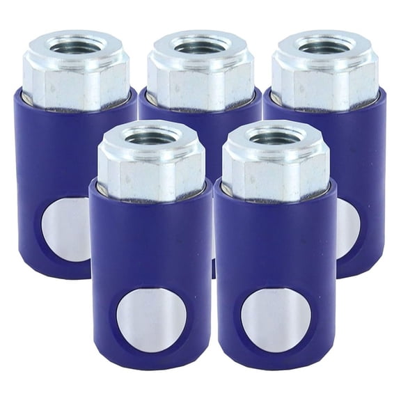 IRC061201 (5 Pack) Regular Female Threaded Coupler 1/4 in. Tapered Female Thread