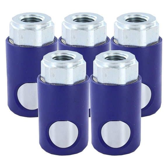 IRC061201 (5 Pack) Regular Female Threaded Coupler 1/4 in. Tapered Female Thread