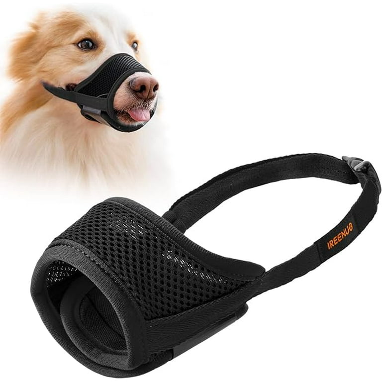 IREENUO Dog Muzzle to Prevent Biting Barking and Chewing with