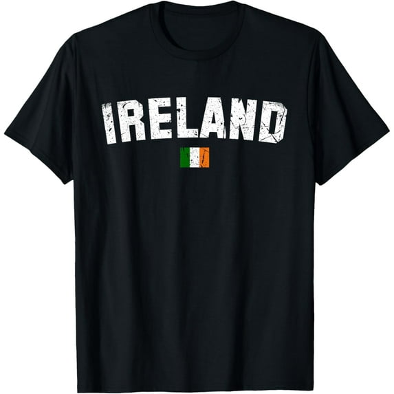 IRELAND Flag Vintage Irish Flag| Men Women Kids | IRELAND T-Shirt