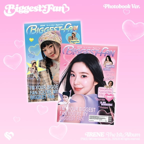 IRENE - [BIGGEST FAN] 1st Album PHOTOBOOK I'M YOUR Version
