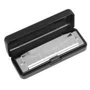 IRIN 10-Hole Harmonica of C 20-Tone Musical Gift with Storage Case for Beginner Student