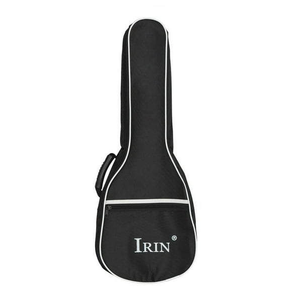 IRIN 26in Ukulele Case Waterproof Gig Bag with Adjustable Dual Shoulder Straps Outside Pocket Shockproof for Ukulele Guitar