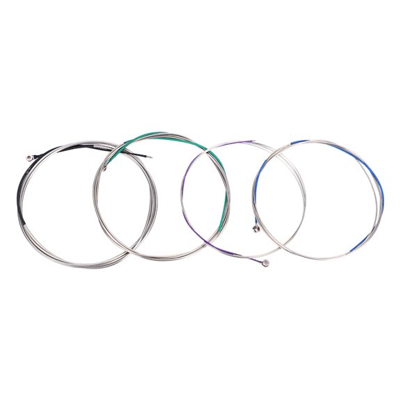IRIN Copper Nickel Zinc Alloy Cello Strings Replacement Part Accessory for 3/4 4/4 Size Cellos, Rust-Resistant Metal String Set, 4 Pieces, Reliable Cello Accessory