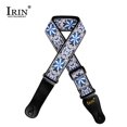 thumbnail image 1 of IRIN Blue Adjustable Embroidery Guitar Straps GS-02 for Acoustic Electric Bass Guitars Accessories, 1 of 6