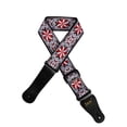 thumbnail image 1 of IRIN GS-02 Adjustable Embroidery Guitar Straps for Acoustic Electric Guitars Bass Accessories Red, 1 of 7