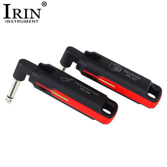 IRIN Wireless Guitar System Built-in Rechargeable 99 Channels Wireless Guitar Transmitter Receiver for Electric Guitar Bass