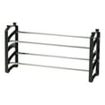 thumbnail image 1 of IRIS 2-Tier 6 Pairs Slim Metar Shoe Racks for Entryway, 1 of 8