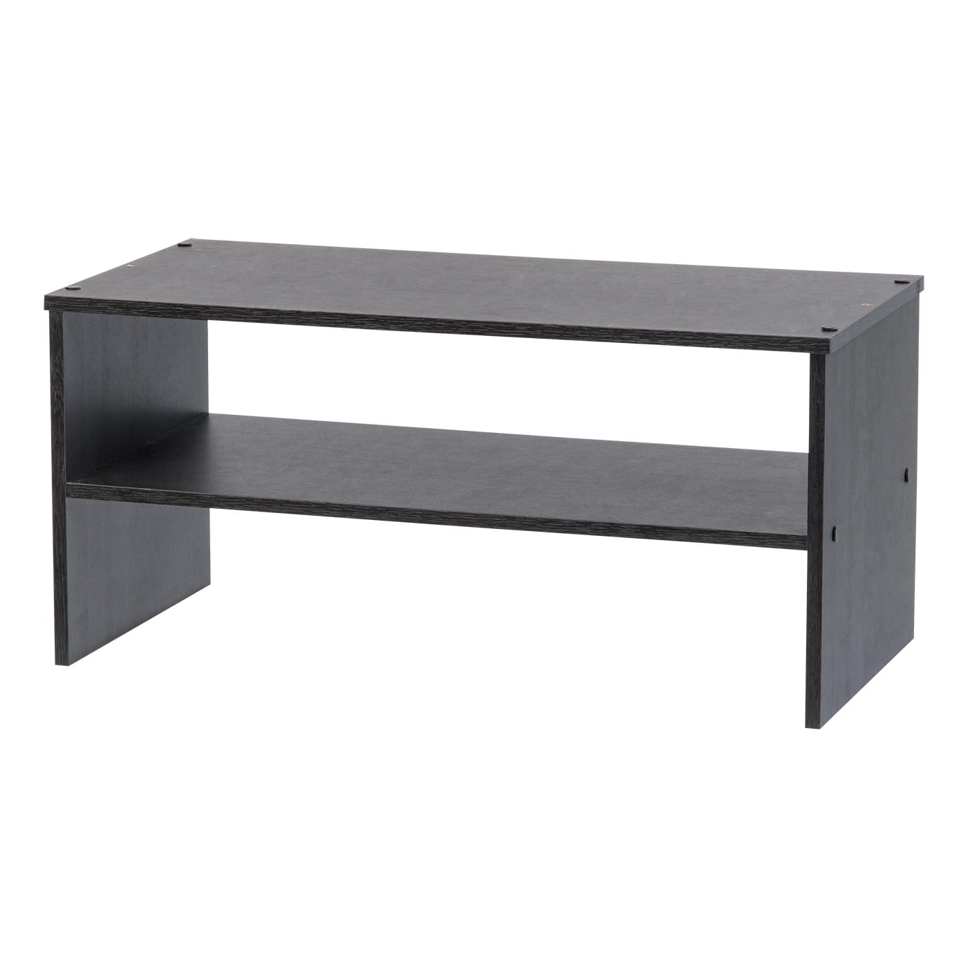 IRIS 2 Tier Multi-Purpose Organiser Shelf, Black