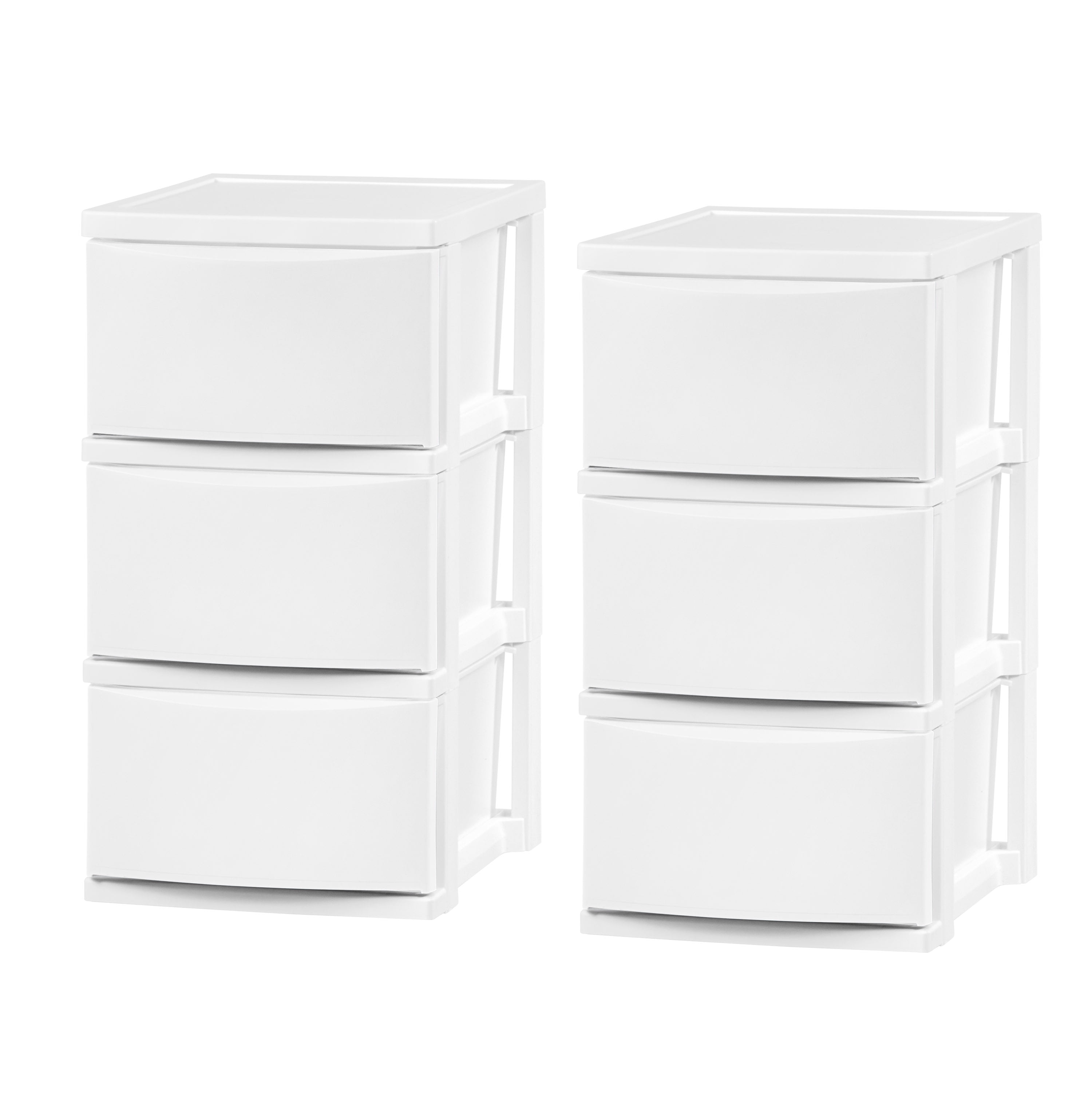 Free Shipping! IRIS USA 3 Narrow Drawer Storage, Organizer Unit 
