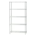 thumbnail image 1 of IRIS 5 Shelf Wire Storage Unit, Silver, 1 of 8